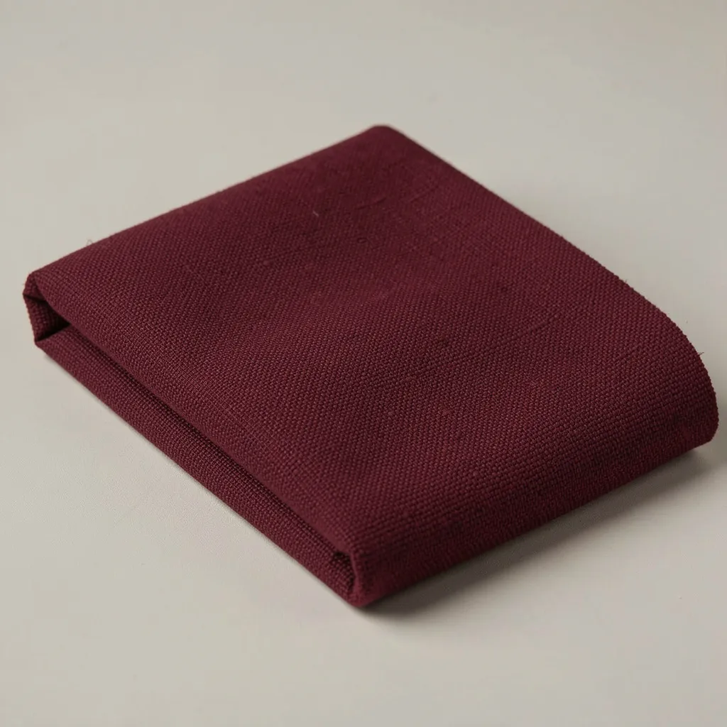 Upholstery fabric by the metre in burgundy